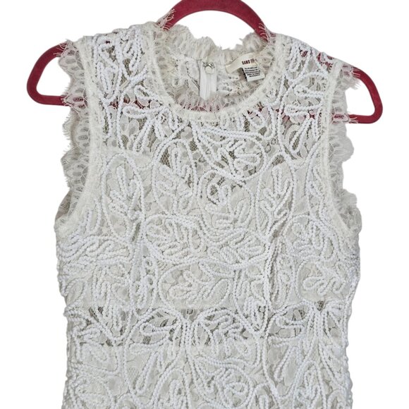 Sans Souci White Mini Dress Elegant and Stylish - Picture 3 of 8